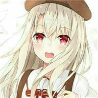 白色头发的美女动漫头像