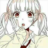 白色头发的美女动漫头像