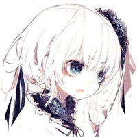 白色头发的美女动漫头像