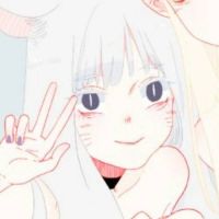 白色头发的美女动漫头像