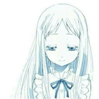 白色头发的美女动漫头像