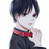 动漫情头一男一女分开清新