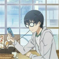 动漫情头一男一女分开清新