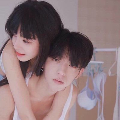 情侣头像一左一右配对真人(精选10张)