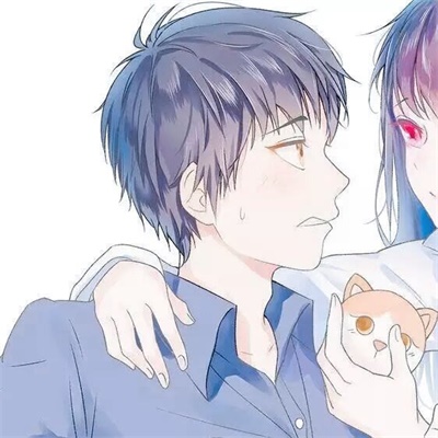 甜到爆的情侣头像一对动漫(精选12张)