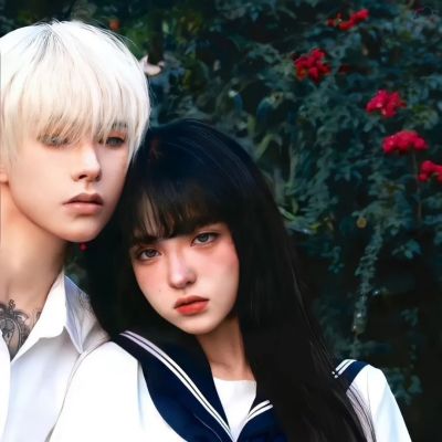 紧张刺激情侣头像(精选14张)