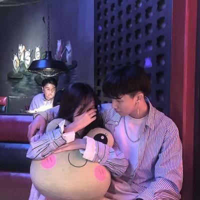 宠溺到爆的情侣头像(精选14张)