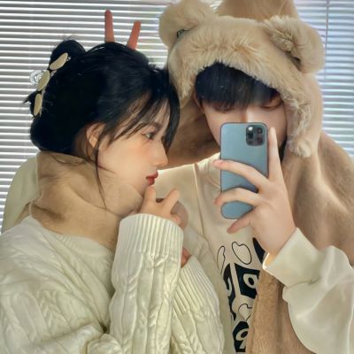 宠溺到爆的情侣头像(精选14张)