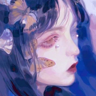 女生头像简单气质动漫(精选12张)