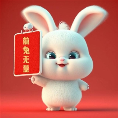 2023年最火的头像兔(15张)