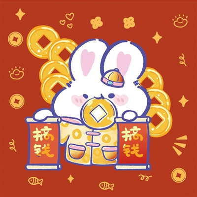 2023年最火的头像兔(15张)