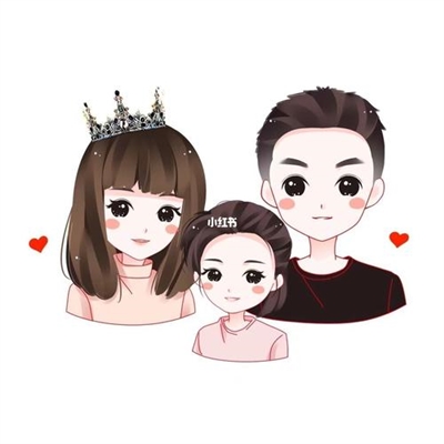 2023最火一家四口头像(44张)