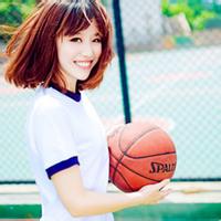 打篮球的人专用头像女生(精选15张)