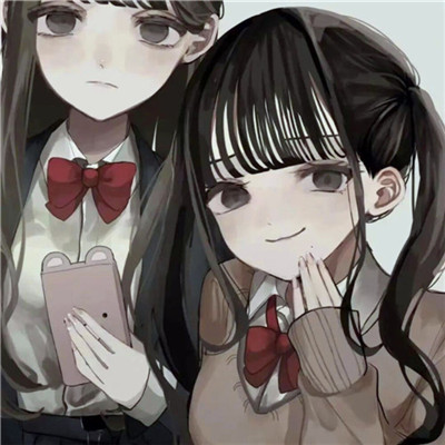 2023最火爆闺蜜头像图片动漫(精选24张)