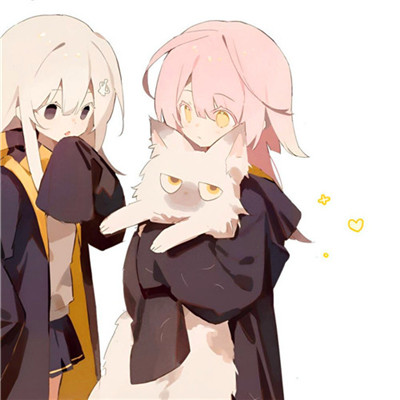 2023最火爆闺蜜头像图片动漫(精选24张)