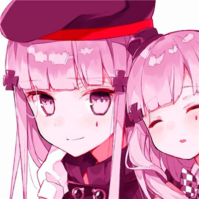 2023最火爆闺蜜头像图片动漫(精选24张)