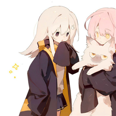 2023最火爆闺蜜头像图片动漫(精选24张)