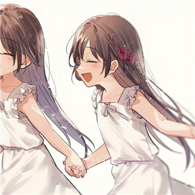 2023最火爆闺蜜头像图片动漫(精选24张)