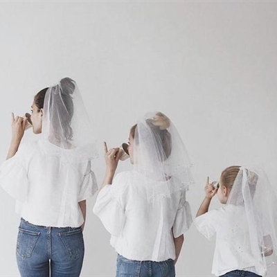 2023年最火微信头像母女三人