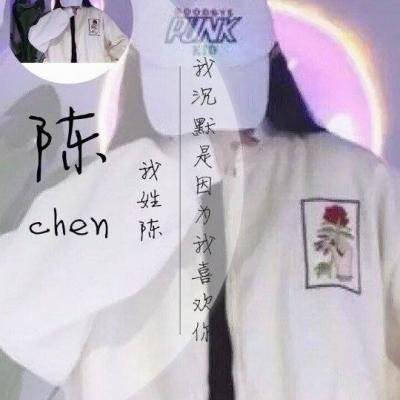 2023最火头像陈字(精选24张)