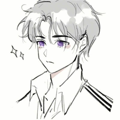 2023最火头像手绘男