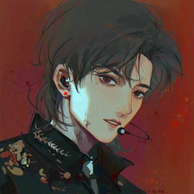 2023最火头像手绘男