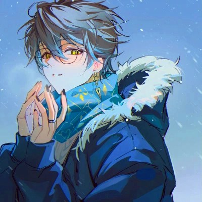 2023最火头像手绘男