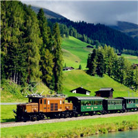 火车图片头像风景