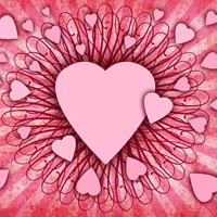 2023年最火微信头像爱心图片