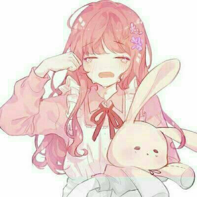 抑郁哭泣女生动漫头像(精选16张)