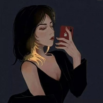 抑郁哭泣女生动漫头像(精选16张)