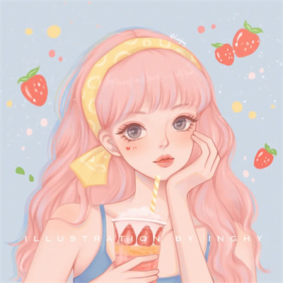 2023年最火女生头像图片动漫(28张)