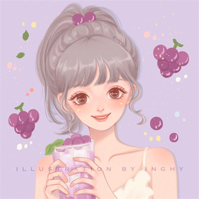 2023年最火女生头像图片动漫(28张)