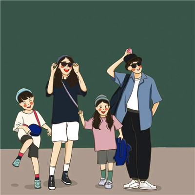 2023年最火的亲子头像(12张)