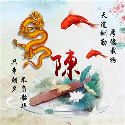 2023最流行陈姓头像(24张)