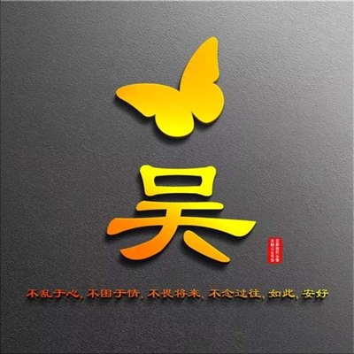 2023吴姓最火微信头像(精选12张)