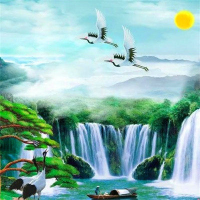 2023最吉祥的山水头像(22张)