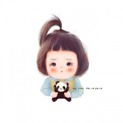 2023最火爆微信头像女卡通(精选22张)