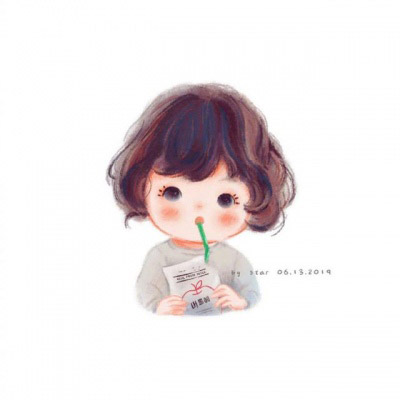 2023最火爆微信头像女卡通(精选22张)