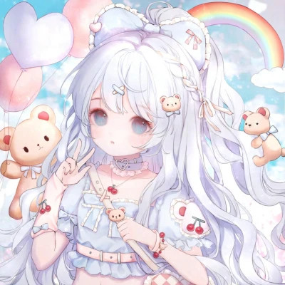 2023最火可爱闺蜜头像(精选18张)