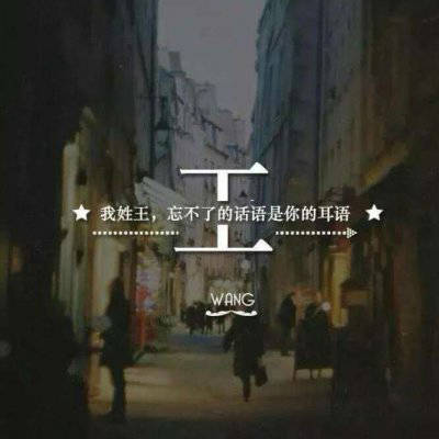 2023最火王氏微信头像(精选16张)