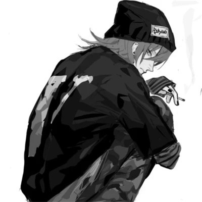 2023年最火黑白头像(16张)