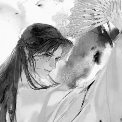 2023年最火黑白头像(16张)