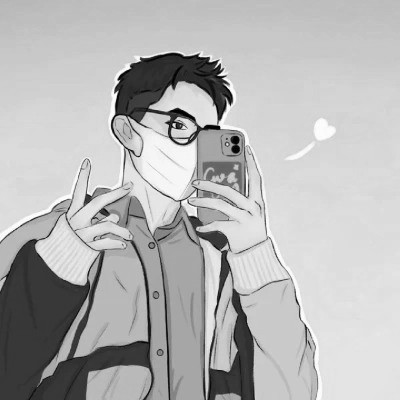 2023年最火黑白头像(16张)