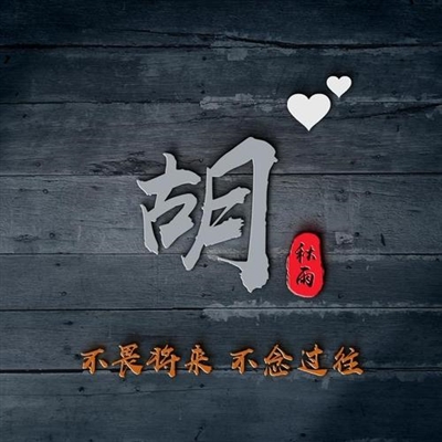 2023胡姓最红头像(22张)