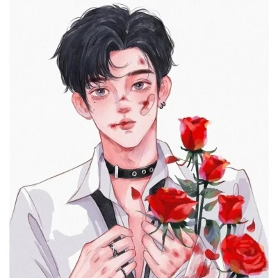 2023最火情侣漫画头像(24张)