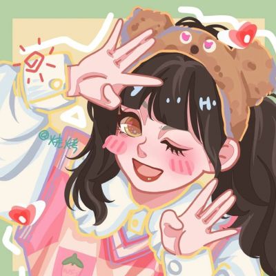 卡通少女头像可爱漂亮(精选20张)