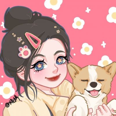 卡通少女头像可爱漂亮(精选20张)