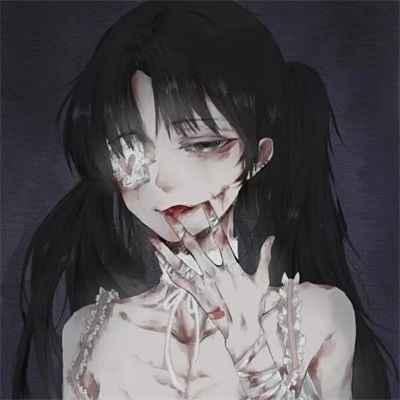 一看就让人心疼的女生头像动漫丧(精选22张)