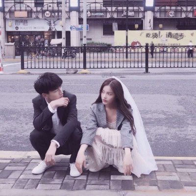 qq意境情侣头像(20张)